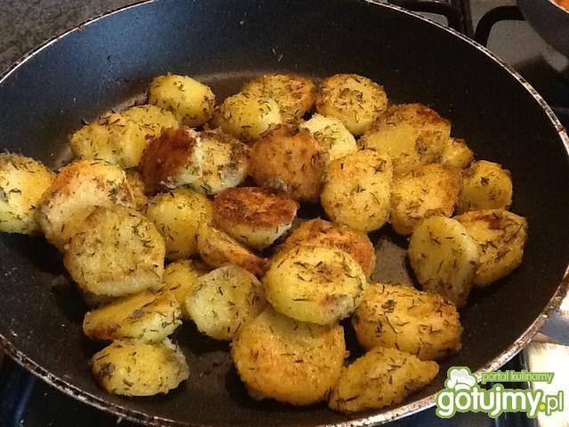 Ziemniaczki zasmażane z patelni