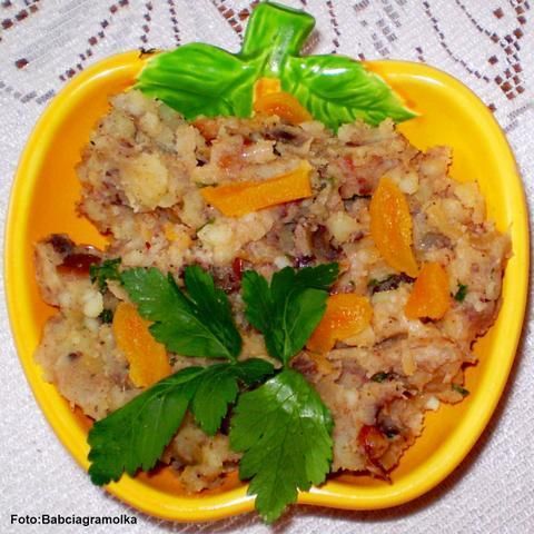 Ziemniaki bakaliowe do pieczonego drobiu