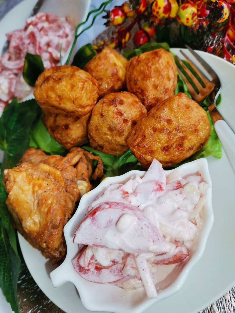 Ziemniaki "biedroneczki" Ziemniaki "biedroneczki"