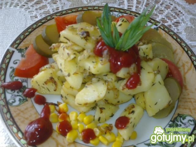 Ziemniaki podsmażane z cebulką 