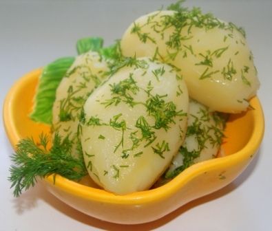 Ziemniaki podwójnie koperkowe z masłem