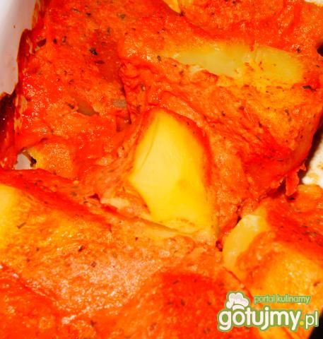 Ziemniaki pomidorowo-śmietanowe Ziemniaki pomidorowo-śmietanowe