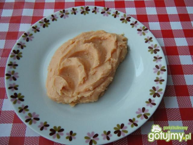Ziemniaki puree z ketchupem  Ziemniaki puree z ketchupem