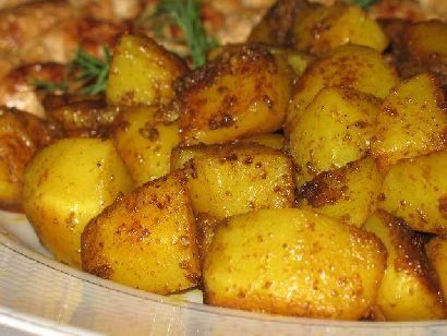 Ziemniaki smażone z selerem