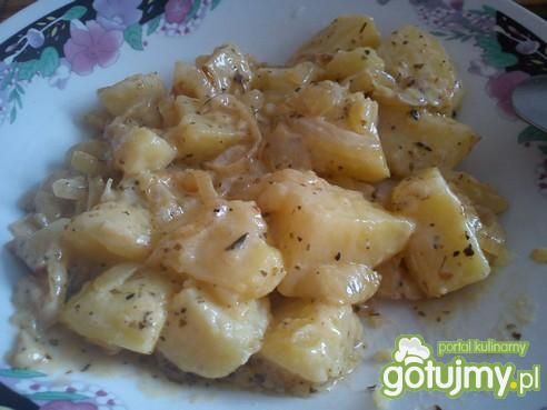 Ziemniaki w sosie śmietanowym Ziemniaki w sosie śmietanowym