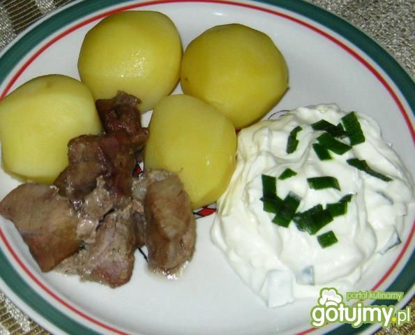 Ziemniaki z gzikiem Ziemniaki z gzikiem