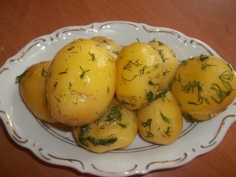 Ziemniaki z koperkiem