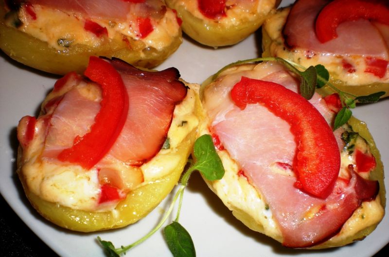Ziemniaki z serkiem fromage Ziemniaki z serkiem fromage