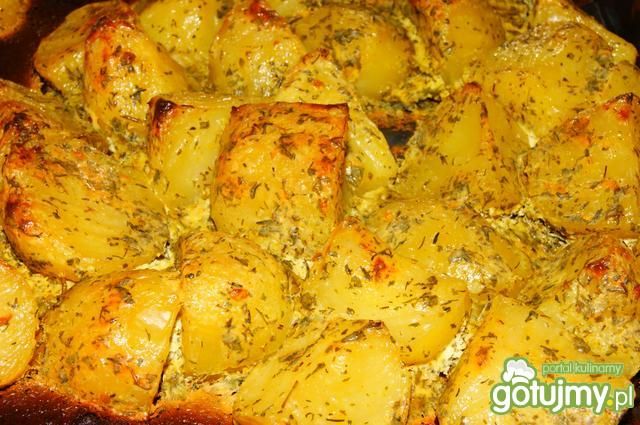 Ziemniaki zapiekane w śmietanie Ziemniaki zapiekane w śmietanie