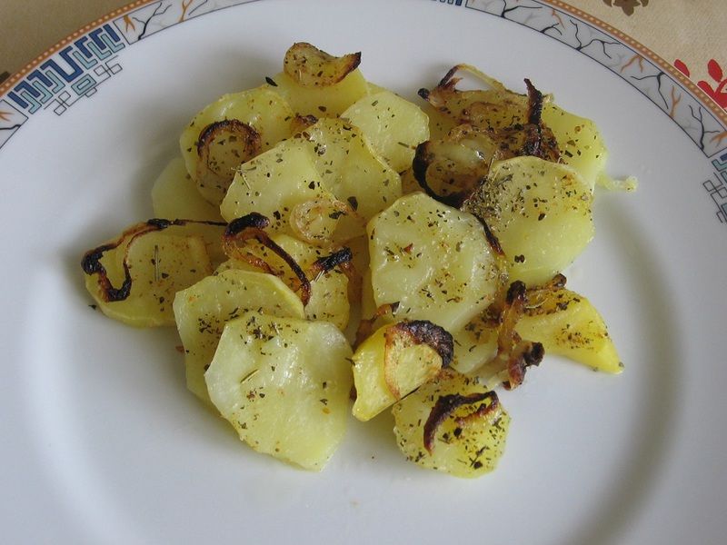 Ziemniaki zapiekane z cebulką