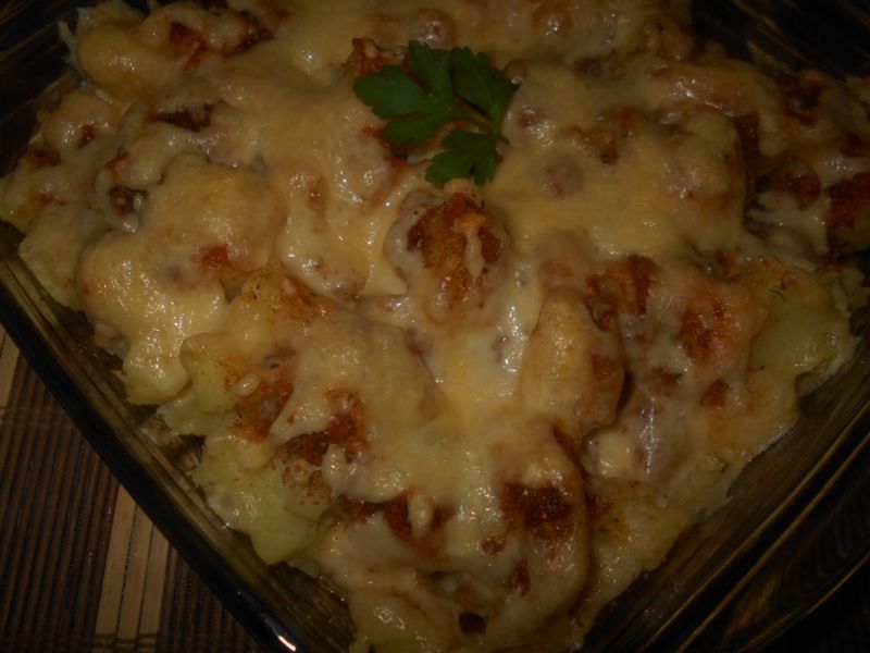 Ziemniaki zapiekane z serem