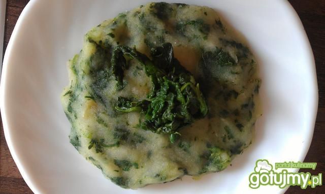 Ziemniaki ze szpinakiem 4