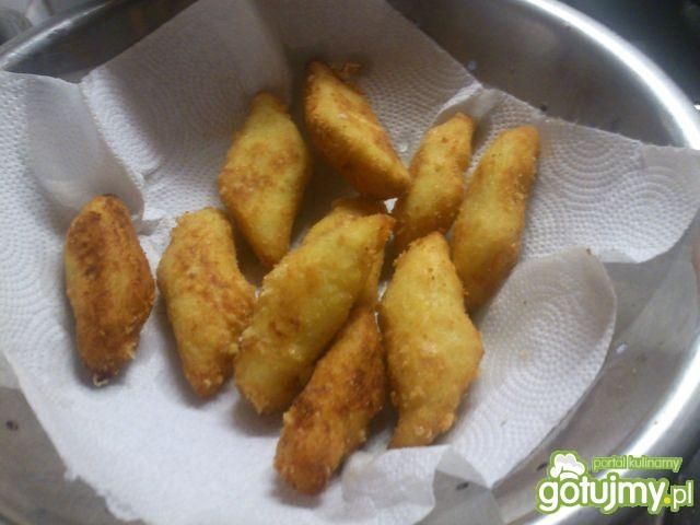 Ziemniakowo-serowe krokiety Ziemniakowo-serowe krokiety