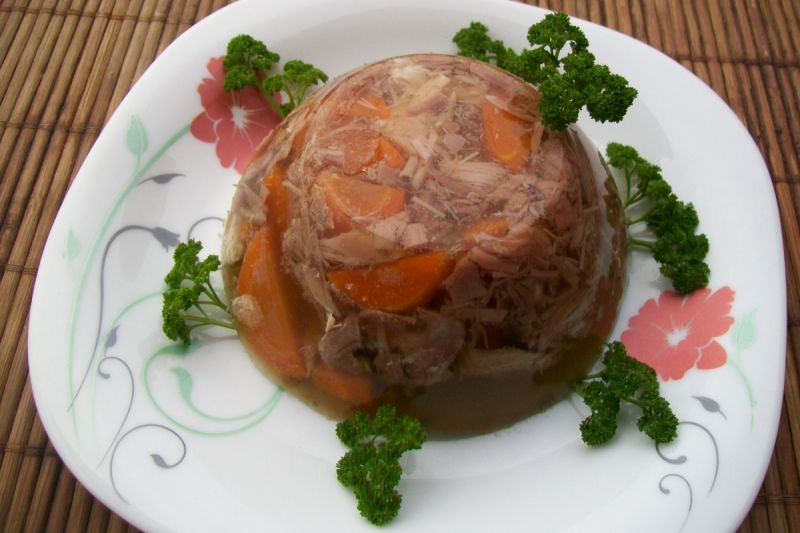 Zimne nóżki-galaretka wieprzowa