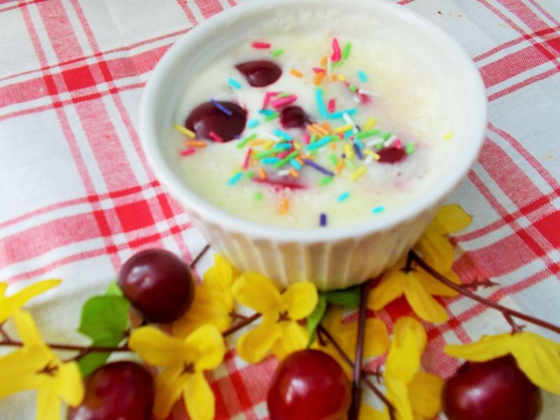 Zimny deser na ciepło