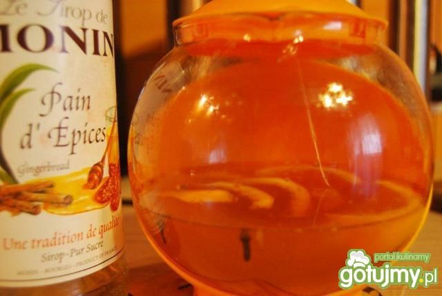 Zimowa herbata z pomarańczą Zimowa herbata z pomarańczą