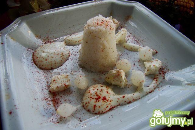 Zimowy czosnkowy ryż