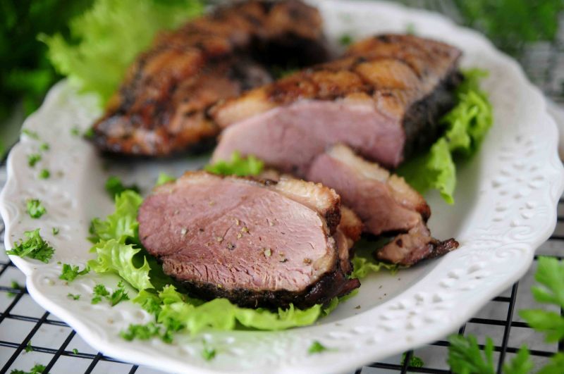 Ziołowa pierś z gęsi Ziołowa pierś z gęsi