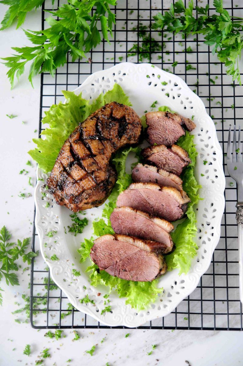 Ziołowa pierś z gęsi Ziołowa pierś z gęsi