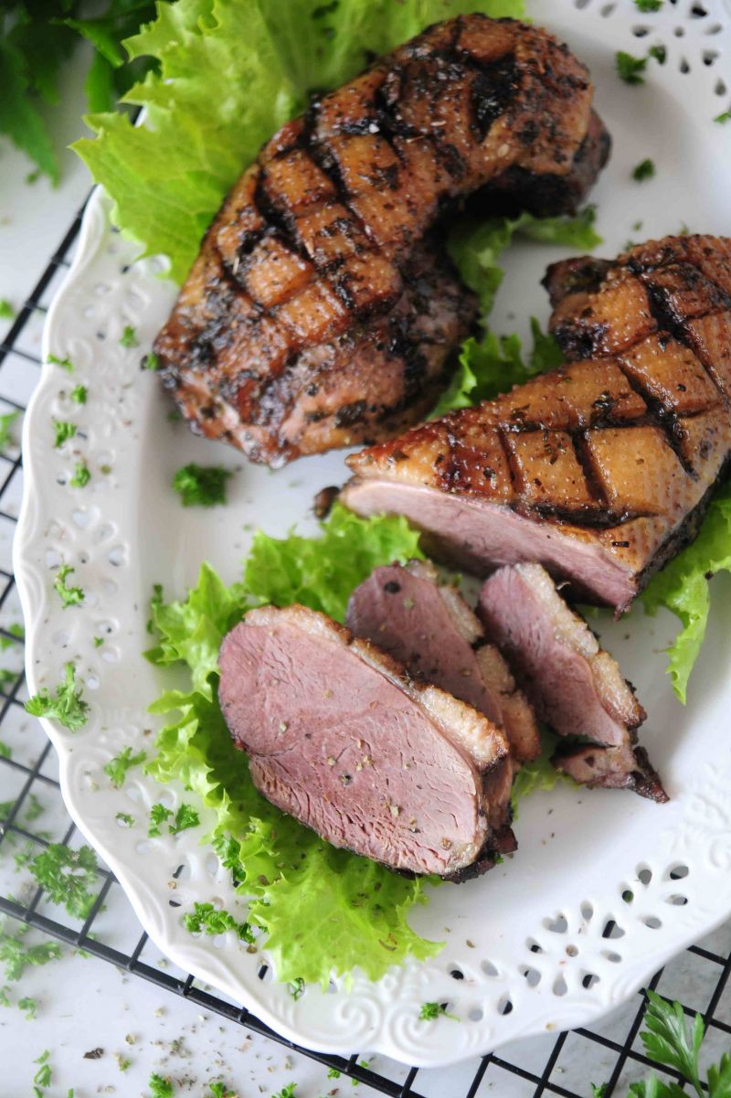 Ziołowa pierś z gęsi Ziołowa pierś z gęsi