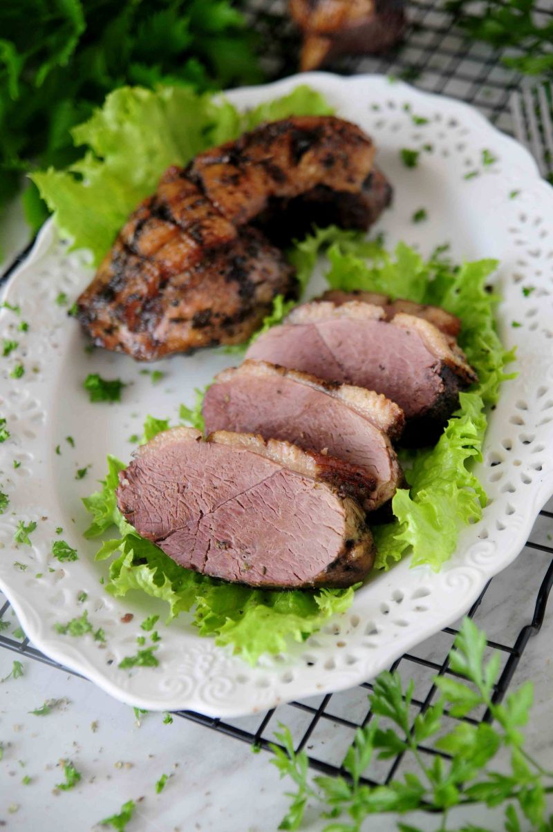 Ziołowa pierś z gęsi Ziołowa pierś z gęsi