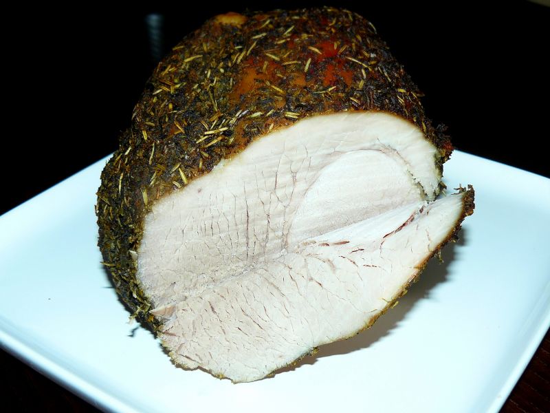 Ziołowa Szynka pieczona w rękawie