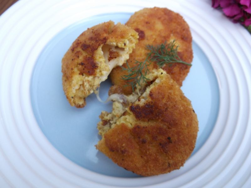 Ziołowe drobiowe mielone z mozzarellą Ziołowe drobiowe mielone z mozzarellą