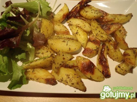 Ziołowe frytki z piekarnika