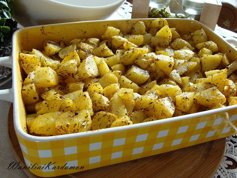 Ziołowe pieczone ziemniaki