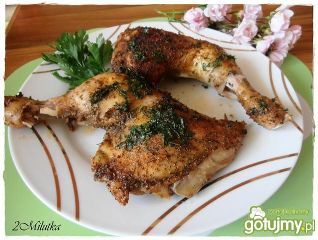 Ziołowe udka w pietruszkowym maśle Ziołowe udka w pietruszkowym maśle