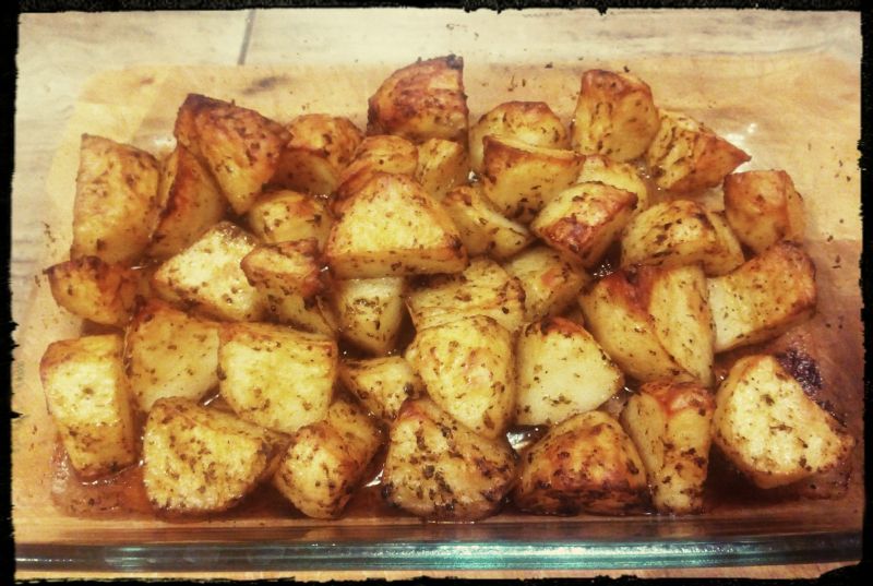 Ziołowe ziemniaczki z piekarnika Ziołowe ziemniaczki z piekarnika