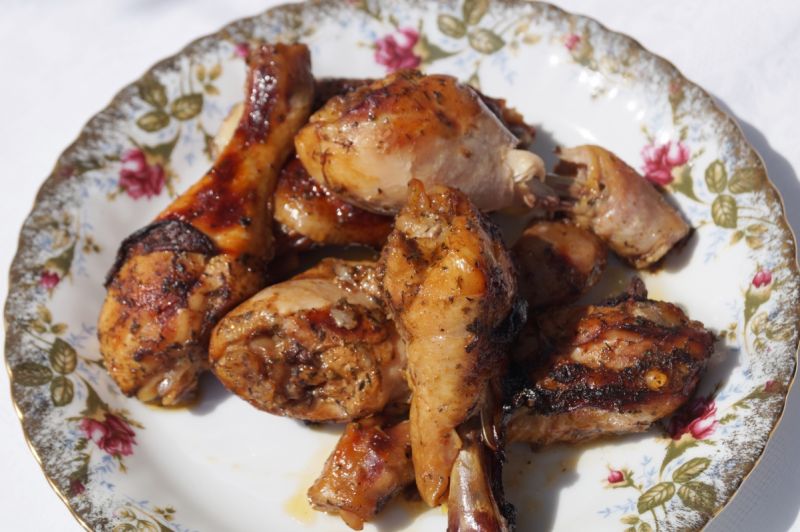 Ziołowy kurczak długo marynowany Ziołowy kurczak długo marynowany