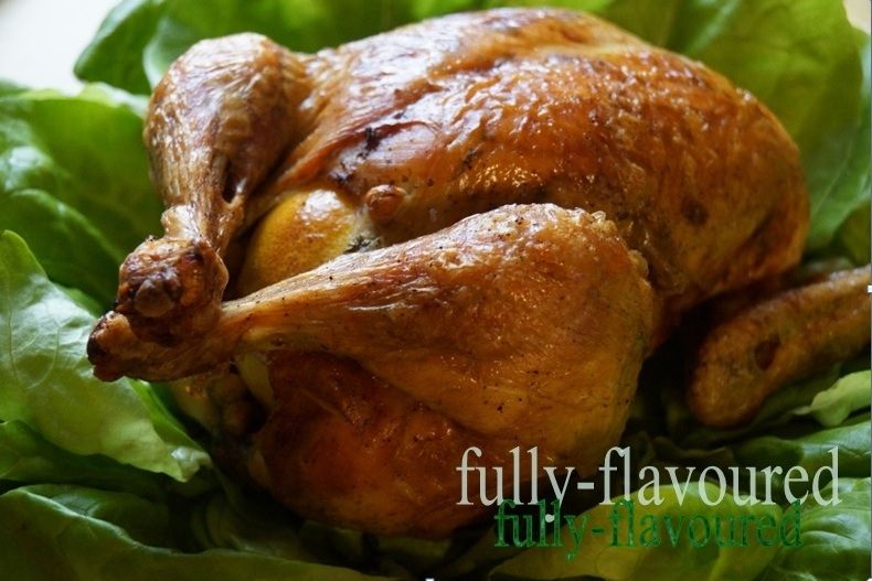 Ziołowy kurczak z cytryną i cieciorką