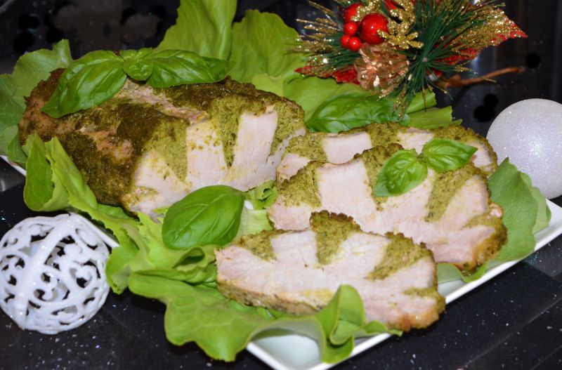 Ziołowy schab wieprzowy