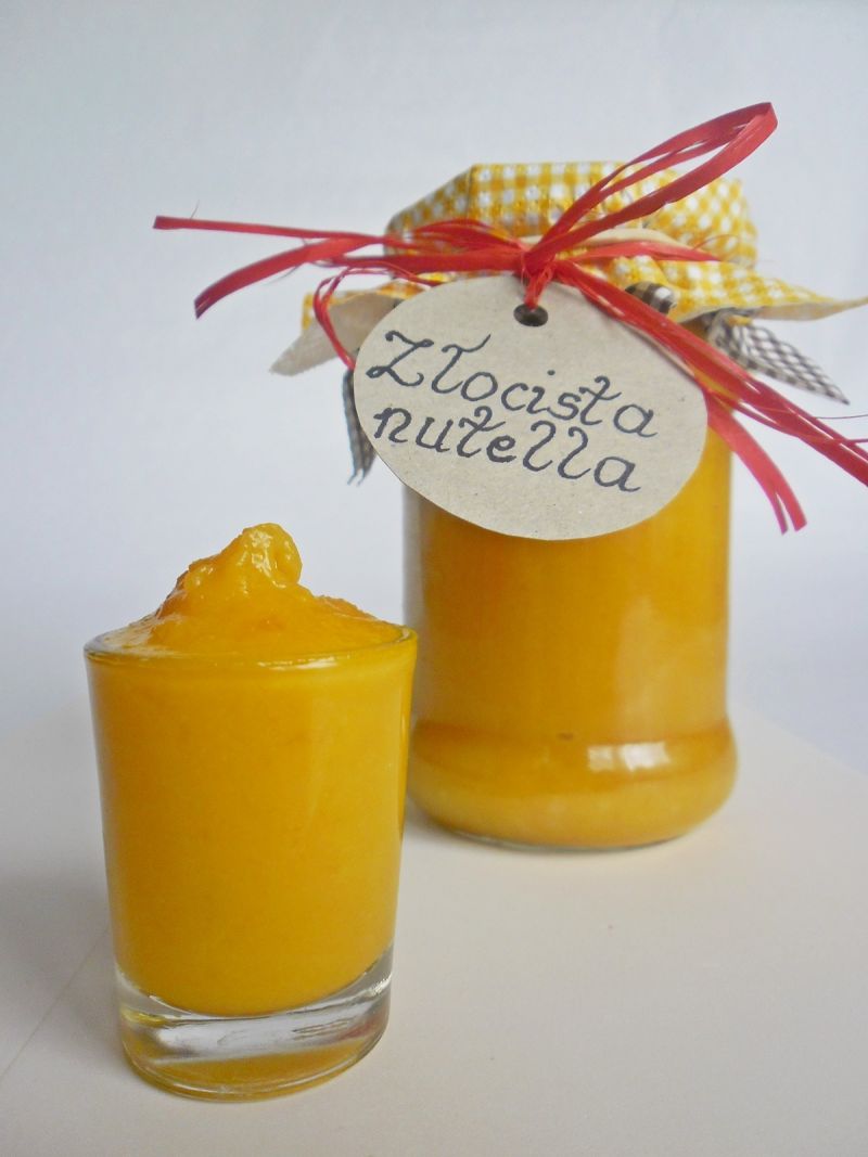 Złocista nutella z dyni