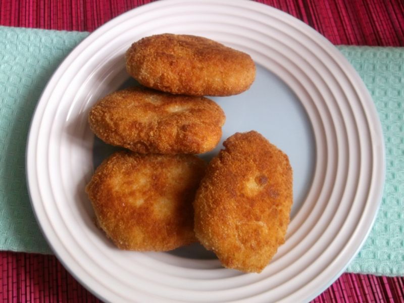 Złociste kotleciki drobiowe 
