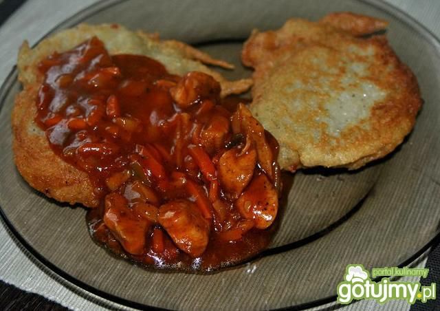 Złociste placki ziemniaczane mojej mamy