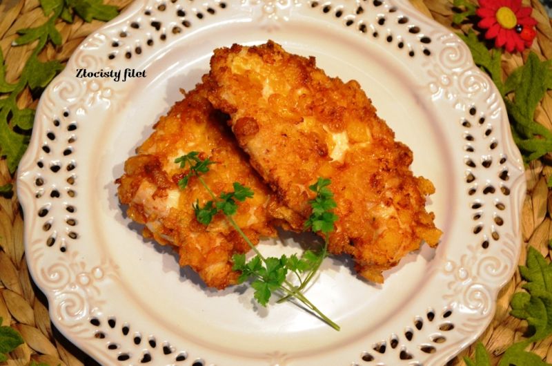 Złocisty i chrupiący filet