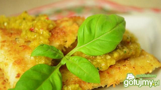 Złota rybka w złotym sosie z mango Złota rybka w złotym sosie z mango