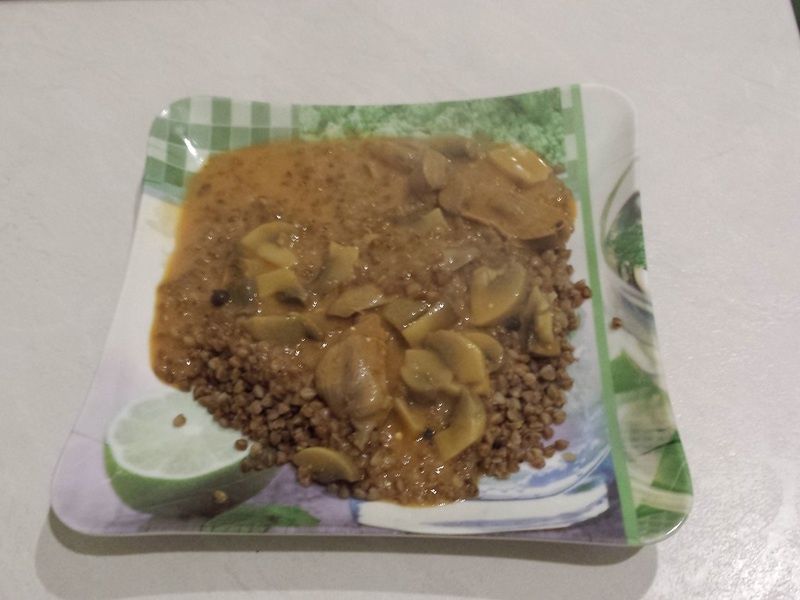 Żołądki duszone z pieczarkami Żołądki duszone z pieczarkami