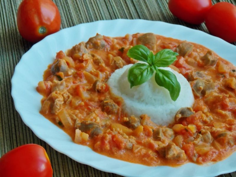 Żołądki w pomidorach Żołądki w pomidorach