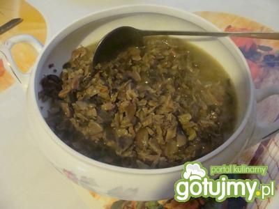 Żołądki z pieczarkami