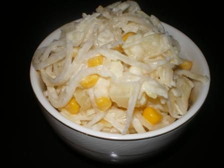 Żółta lekka sałatka Żółta lekka sałatka