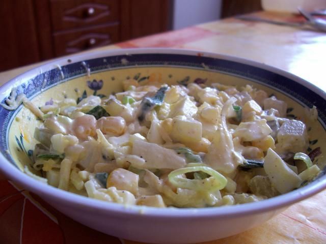 Żółta sałatka Żółta sałatka