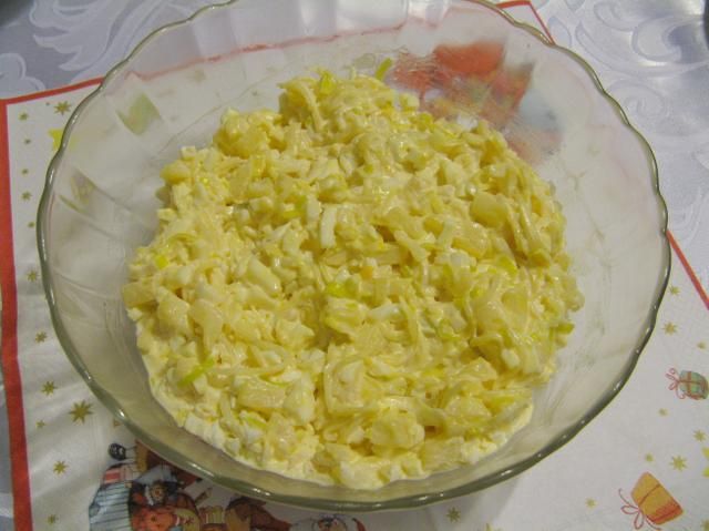 Żółta sałatka Żółta sałatka