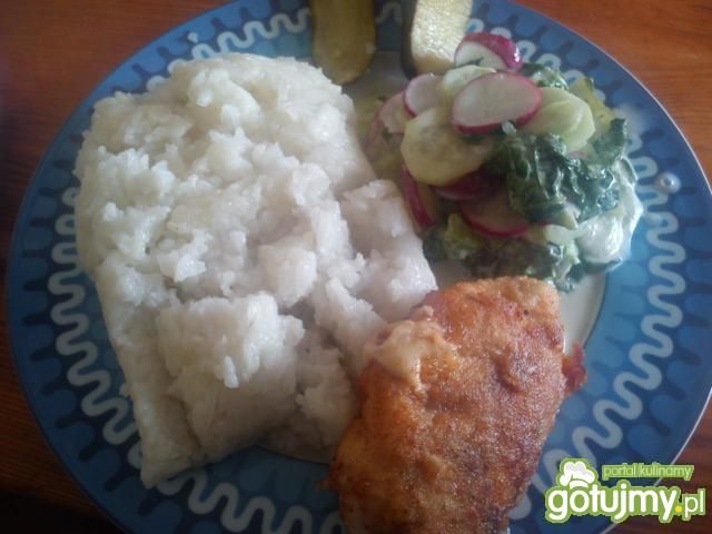 Zraziki z pieczarkami i serem