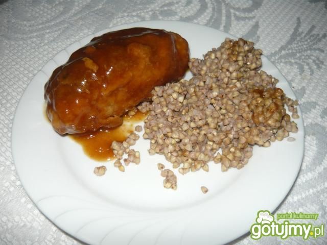 Zrazy cielęce zawijane w sosie pieczenio