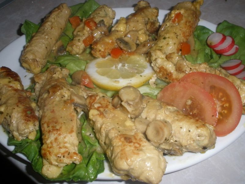 Zrazy w sosie koperkowym 