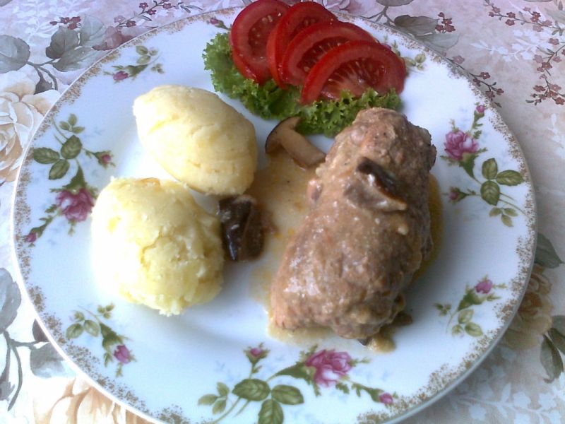 Zrazy z grzybami leśnymi