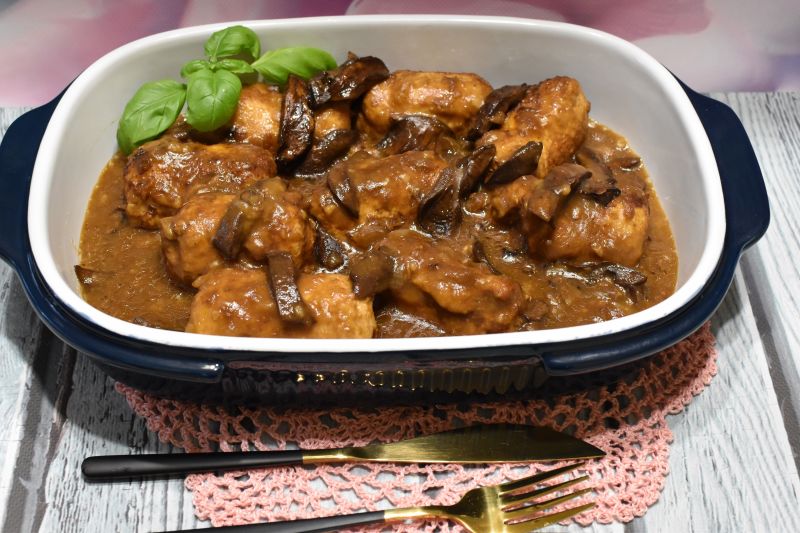 Zrazy z grzybami suszonymi